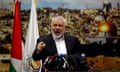 Hamas political leader Ismail Haniyeh in 2017. 