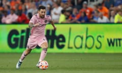 Lionel Messi was held scoreless for the first time since joining Inter Miami in late July.