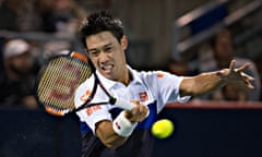 Kei Nishikori is ranked No 4 in the world, and has won three ATP titles this season.