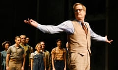 Jeff Daniels takes a curtain call for the Broadway production of To Kill a Mockingbird