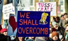 Having a laugh can smash down walls … the Bristol women’s march on January 21.