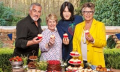 Channel 4’s Bake Off presenters