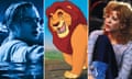 Leonardo DiCaprio in Titanic, Simba in The Lion King and Nancy Allen in Blow Out.