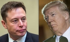 Elon Musk and Donald Trump.