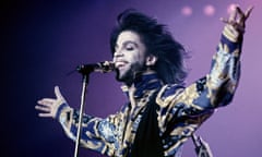 What’s in a name? … Prince at Wembley Arena in 1990.