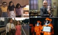 Composite of the films Hidden Figures, The Founder, Arrival and La La Land