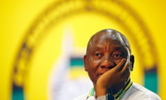 The African National Congress’s new president, Cyril Ramaphosa