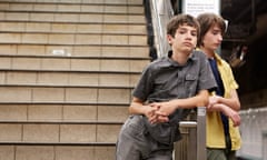 Michael Barbieri, left, and Theo Taplitz in Little Men.