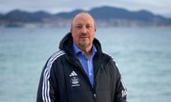 Rafa Benítez photographed in Vigo.