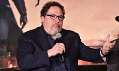 ‘They carved the way’ … Jon Favreau at a Disney+ promotion for The Mandalorian.