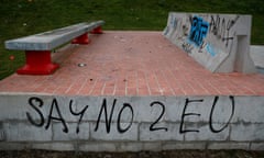 Anti-EU graffiti in Liverpool