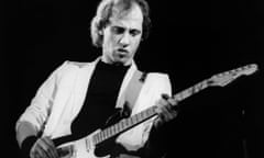 Mark Knopfler, the lead singer from Dire Straits, 1985.