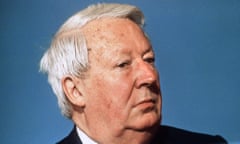 Former British prime minister Edward Heath, October 1989.