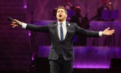 Honeyed, note-perfect vocals ... Michael Bublé.