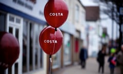 Costa Coffee balloon
