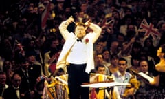 File Photo: British Conductor Sir Andrew Davis Dies Aged 80 UNITED KINGDOM - SEPTEMBER 14: ROYAL ALBERT HALL Photo of LAST NIGHT OF THE PROMS, Andrew Davis conducting (Photo by David Redfern/Redferns)