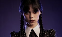 Jenna Ortega as Wednesday Addams.