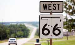 Route 66 sign in 2009.