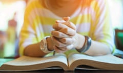 Woman praying