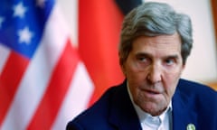 John Kerry in Berlin in May. ‘The world and the climate crisis demand that we make progress rapidly and significantly,’ Kerry has said.