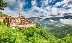 Beautiful small town, Umbria, Italy.