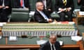 Leader of the Opposition Bill Shorten and Prime Minister Scott Morrison during Question Time in the House of Representatives at Parliament House in Canberra, Monday, September 10, 2018. (AAP Image/Mick Tsikas) NO ARCHIVING