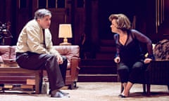 Conleth Hill and Imelda Staunton in Who’s Afraid of Virginia Woolf?