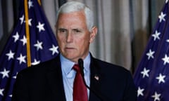 Former Vice President Mike Pence Speaks At The Coolidge And American Project Conference<