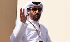The FIA president, Mohammed Ben Sulayem