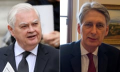 Norman Lamont and Philip Hammond