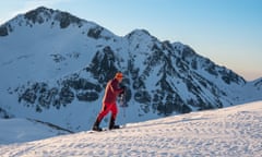 Sbowshoing in Bulgaria’s Pirin Mountains.