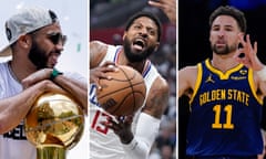 Jayson Tatum, Paul George and Klay Thompson have made headlines in the last week