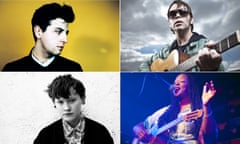 Mercury prize 2015 nominees, clockwise from left: Jamie XX, Gaz Coombes, Eska and SOAK.