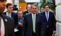 Speaker Boehner Holds Budget Meeting<br>epa04997894 Republican Speaker of the House from Ohio John Boehner walks to a Republican meeting in the US Capitol to discuss a possible budget deal in Washington, DC, USA, 26 October 2015. Boehner is working hard to pass a two-year budget deal before he leaves Congress on 30 October.  EPA/JIM LO SCALZO