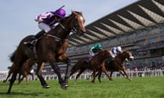 Highland Reel wins the Prince Of Wales’s Stakes at Royal Ascot.