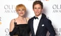 Jessie Buckley and Eddie Redmayne won two of Cabaret’s awards.