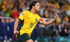 Sam Kerr’s Matildas have been honoured with The Don award as Australia’s most inspirational athletes in 2023.