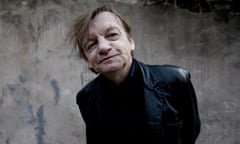 A portrait of Manchester musician Mark E Smith of The Fall