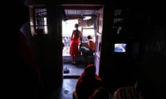 A group of sex workers in Hema