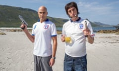 Sacha Baron Cohen;Mark Strong<br>Mark Strong and Sacha Baron Cohen in Columbia Pictures' THE BROTHERS 
GRIMSBY.
Grimsby film still