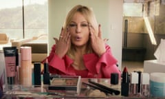 Jennifer Coolidge in a Super Bowl commercial for Elf Cosmetics.