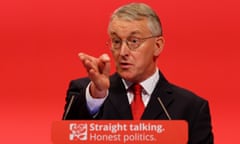 Straight talking: Hilary Benn said he would carry on in the post of shadow foreign secretary in exactly the same manner as before.