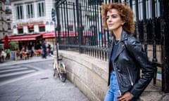 Leila Slimani promotes her new book in Paris<br>epa08488504 French author Leila Slimani poses for photographs during an interview, in Paris, France, 15 June 2020 (issued 16 June 2020). Slimani who won the Goncourt Literary Prize 2016 for her book ‘Chanson douce’, just released in France ‘Le pays des autres’, the first part of a trilogy about a Franco-Moroccan family over the past 70 years. EPA/CHRISTOPHE PETIT TESSON
