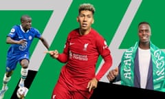 N’Golo Kanté, Roberto Firmino and Édouard Mendy