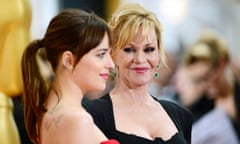 Melanie Griffith and daughter Dakota Johnson