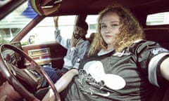 Danielle Macdonald with Siddharth Dhananjay in Patti Cake$