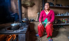 Locals turn their homes in impromptu restaurants for the few passing tourists. This woman in Kholakarka cooked us  dal bhat, the Nepali staple of rice and lentils dish