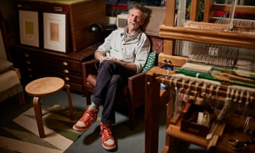 Alan Oliver in his studio in Walworth, south London