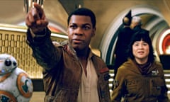 2017, STAR WARS: THE LAST JEDI<br>BB-8, JOHN BOYEGA &amp; KELLY MARIE TRAN Character(s): Finn, Rose Tico Film ‘STAR WARS: THE LAST JEDI’ (2017) Directed By RIAN JOHNSON 09 December 2017 SAV85351 Allstar/LUCASFILM/WALT DISNEY PICTURES (USA 2017) / Titel auch: “Star Wars: Episode VIII - The Last Jedi” **WARNING** This Photograph is for editorial use only and is the copyright of LUCASFILM/WALT DISNEY PICTURES and/or the Photographer assigned by the Film or Production Company &amp; can only be reproduced by publications in conjunction with the promotion of the above Film. A Mandatory Credit To LUCASFILM/WALT DISNEY PICTURES is required. The Photographer should also be credited when known. No commercial use can be granted without written authority from the Film Company.