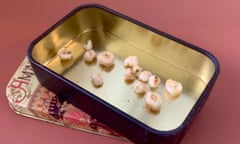 Justine Costigan stores her children’s baby teeth in a tin in her wardrobe.